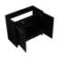 Meuble-lavabo autoportant en châtaignier noir - 36 po, châtaignier efficace, robuste-121108411