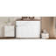 Lit escamotable simple blanc avec 3 tiroirs - Rangement généreux et peu encombrant