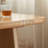 Solid wood oak dining table set-107393371