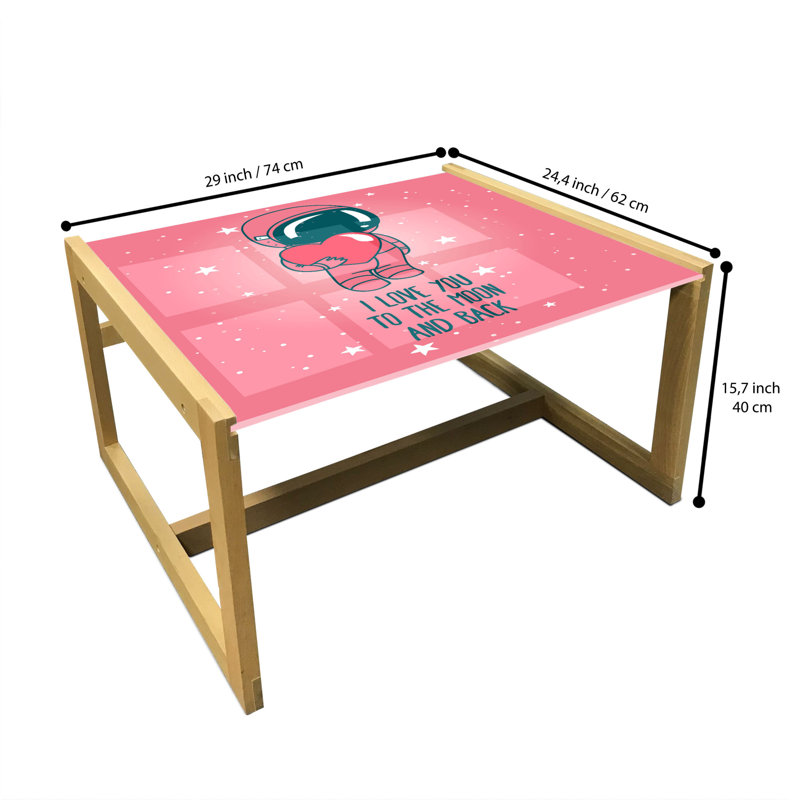 Jairdan Sled Coffee Table, 62cm H x 74cm W x 40cm D