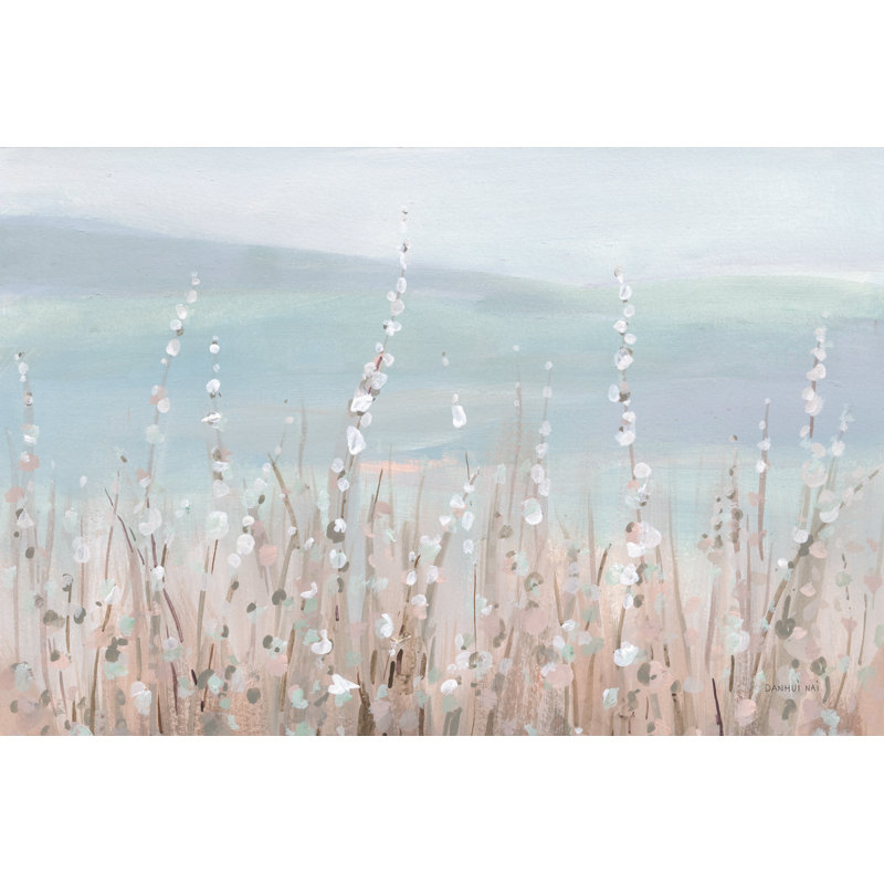 Coastal Morning Blooms by Danhui Nai - Wrapped Canvas Painting, 61cm H x 91cm W x 3.8cm D