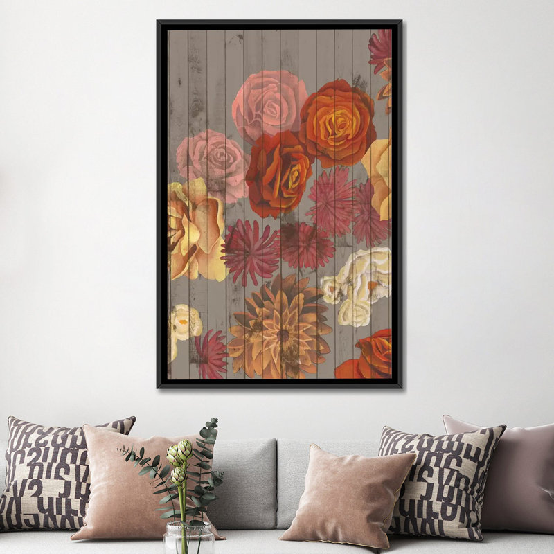« danza del sol i », impression sur toile, H 60 po x l 40po x P 1,5 po, Toile avec cadre noir, Pas de tapis