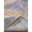 Tapis en laine tissé à la main - 305 x 396 cm, rectangulaire, bleu beige, motif abstrait moderne, épais et à poils longs, antidérapant, idéal pour le salon et la chambre.-1263608875