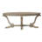 Livesay Oval Coffee Table with Cabriole Legs