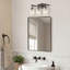 3-Light Dimmable Vanity Light With Water Glass Shades Brushed Gold Finish-125104603