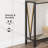 Console Table, Entryway Table With Storage, Industrial Sofa Table With V Design, 2-Tier Narrow Console Table-549872531-537844815