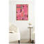 "Typographie rose 18 x 24 FC" par Felicia Dadak, reproduction d'art sur toile encadrée-95800789