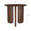 Table de bout ronde Columbo Brown