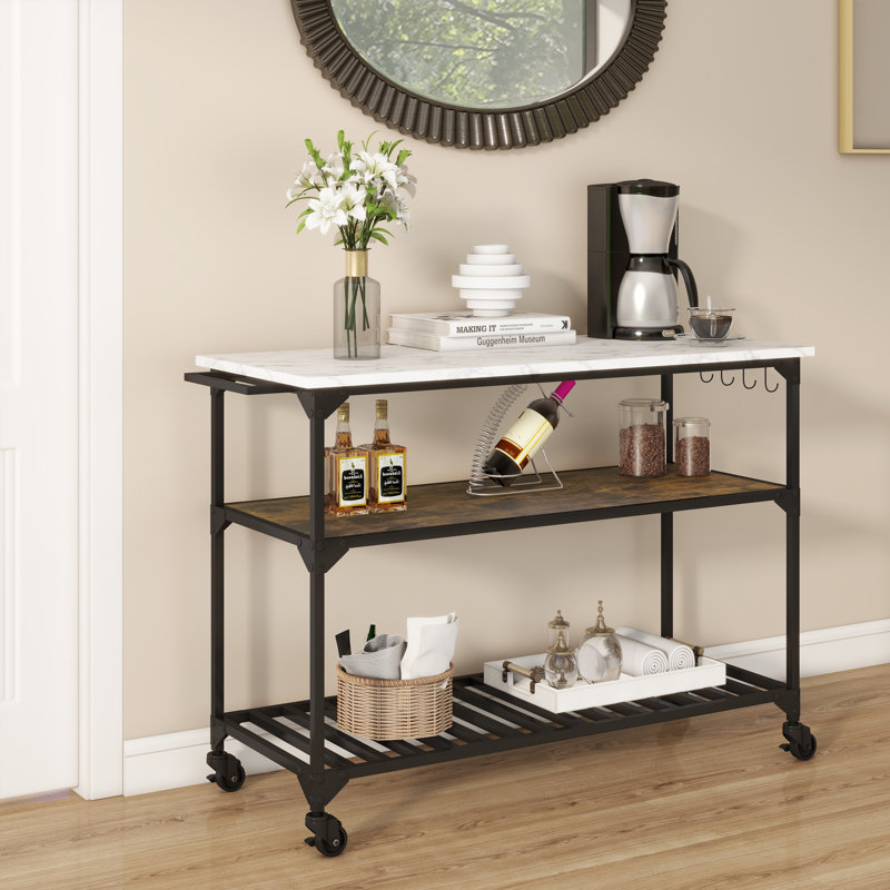 Jhamari 19.7 " W Kitchen Island