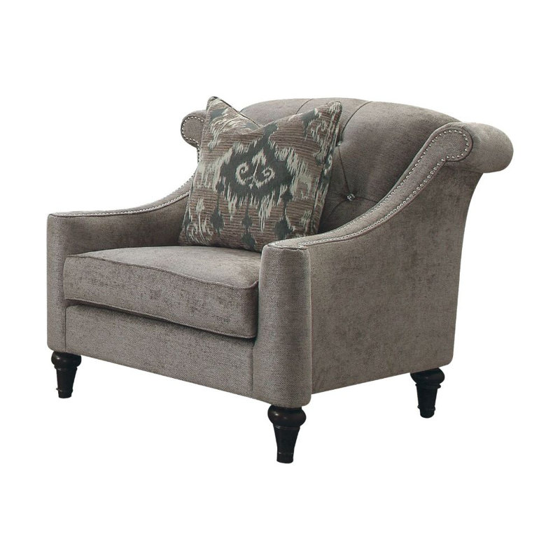 Fauteuil capitonné l 39 po Emigsville
