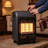 Indoor & Outdoor Propane Cabinet Heater, 6000-18000 BTU Radiant Space Heater, 3 Heat Modes, Tip-Over & ODS Safety Protection, Heats up to 450 Sq.Ft for Patio & Indoor Use