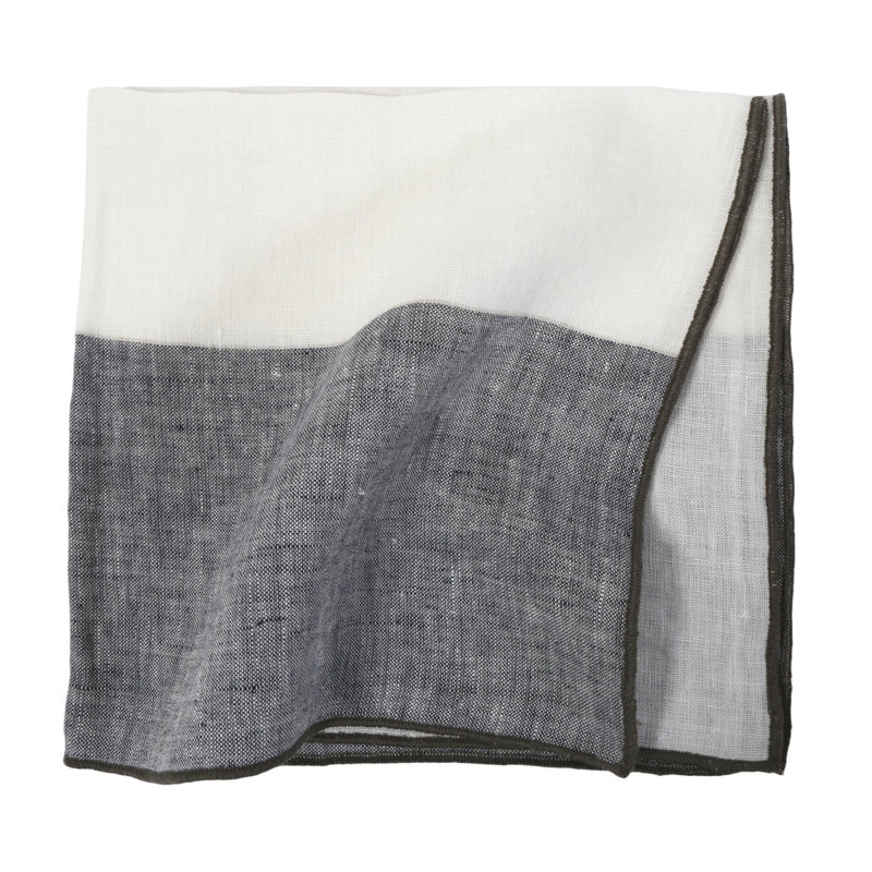 Napa Linen Square Napkins, Navy