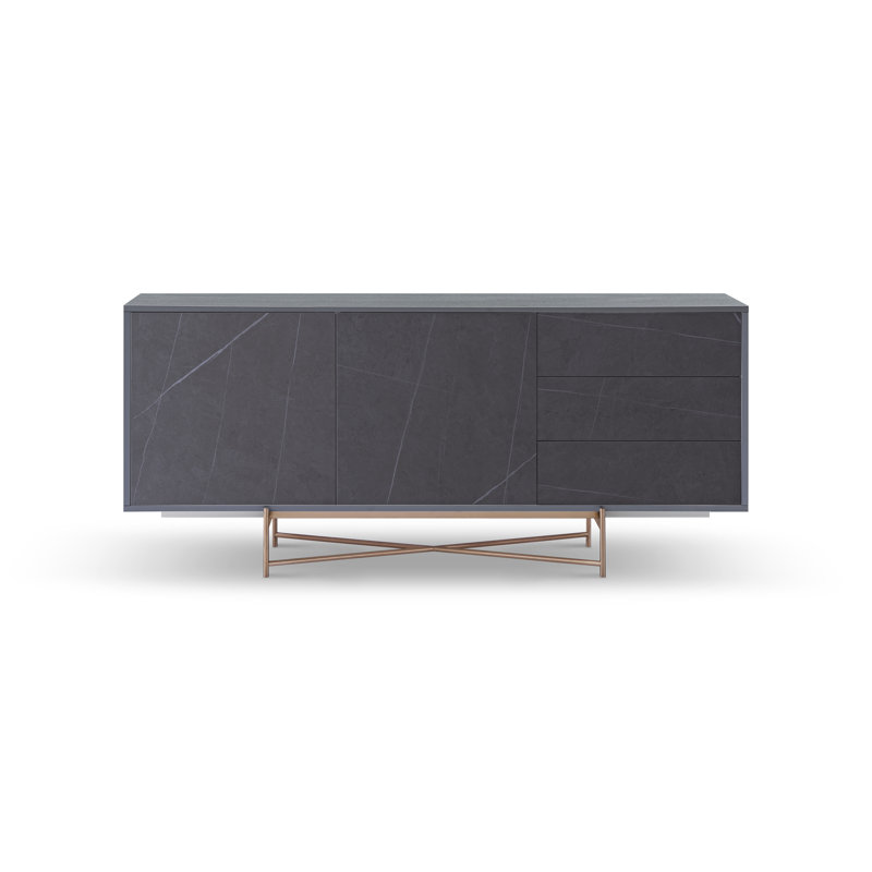 Amelia-Jayne 179.9cm Sideboard, Grey