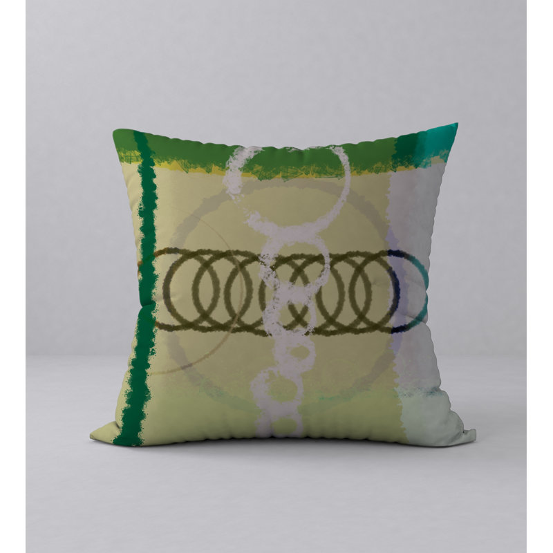 Housse de coussin carrée/insert, H 24 po x l 24 po