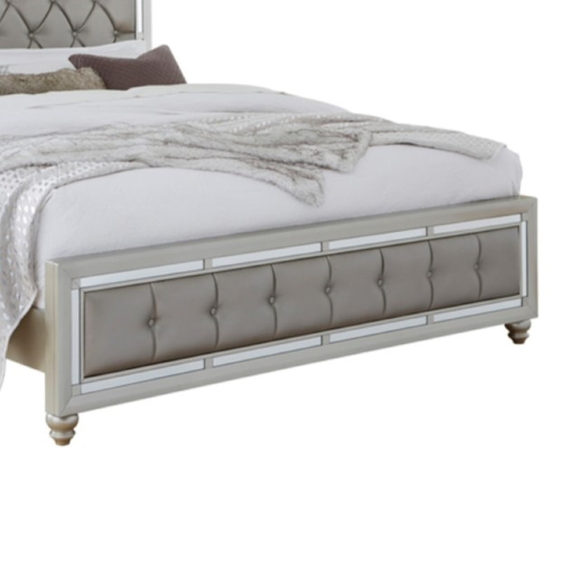 Riley Full Bed Silver