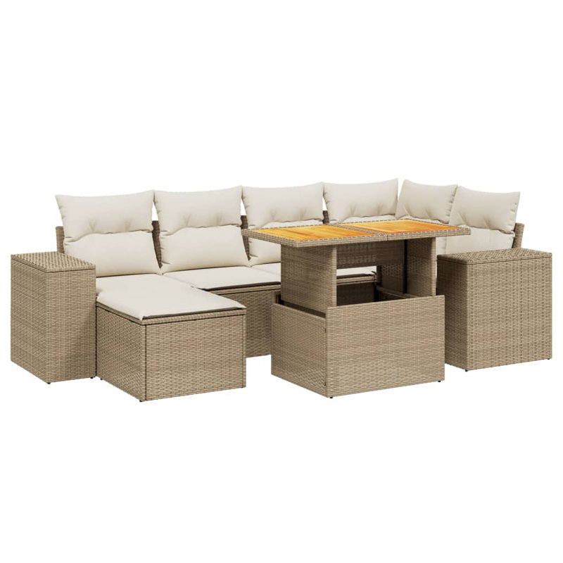 Ensemble de canapé de jardin Vidaxl