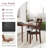 20'' H Tufted Faux Leather Upholstered Side Chair