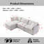 Modulaire 3 places avec repose-pieds-643681895