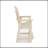 Adirondack Style Counter Chair – Durable HDPE Poly Lumber For Outdoor Dining And Patio Comfort-2123648698