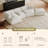Adame 158"W Modular Curved Corduroy Sectional Sofa Compression Packed Couch For Living Room-1766821443