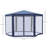 13 Ft. W x 13 Ft. D Steel Patio Gazebo-24084940