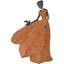 Statue de fée, décoration de la maison - feuille d'ange orange, résine, automne, décoration de Noël pour l'extérieur ou l'intérieur, jardin, décorations de jardin extérieures, figurines, cadeau, 8,5 x 5,25 x 12 pouces-316701060-316701059