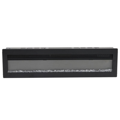 Wyndham Electric Fireplace with Adjustable Flames, Wall Mounted or Freestanding