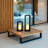 Siroco Portable LED Lantern Lamp with Flame Effect or Static Light, Wireless & Rechargeable Battery