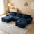 Blue -3Seat+2Ottman
