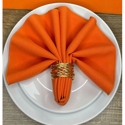 Atara Polyester Solid Colour Square Napkin