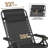 Barnabus Foldable Zero Gravity Chairs, Extra Wide Rocking Chairs Recliner with Headrest and Footrest-730545784