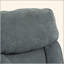 Grande et grande chaise de bureau, jusqu'à 450 lb Fauteuil de bureau lourd avec roulettes pivotantes, fauteuil de direction lourd pour personnes lourdes, gris