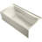 Mariposa 72" x 36" Acrylic Alcove Soaking Bathtub-2381069-89286564