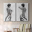 Toile tendue avec châssis Solitude I-Premium Gallery - prêt à être accroché-95132273