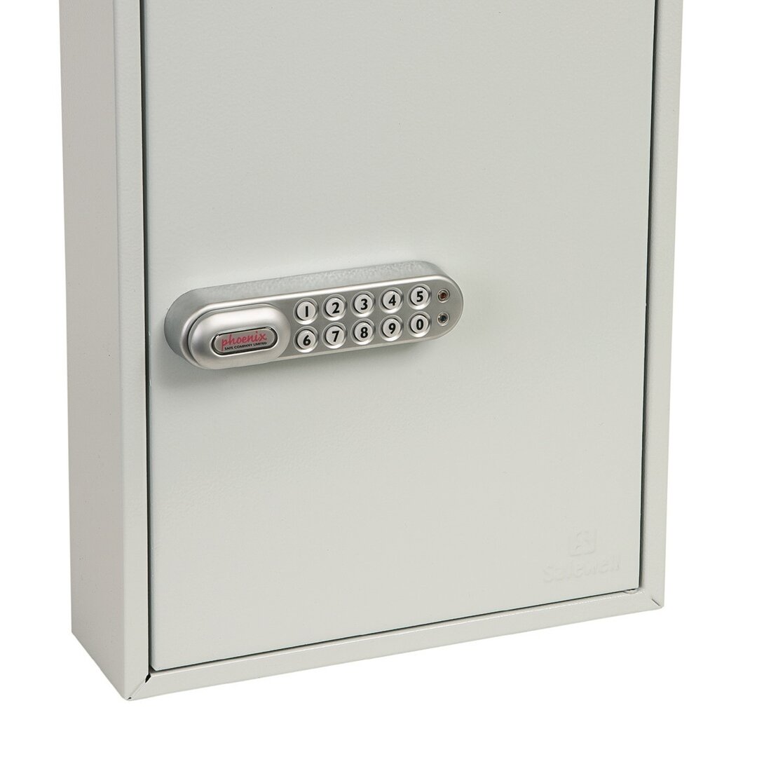 Phoenix KC0601N Key Cabinet with Electronic NetCode Lock- 42 Key Hooks