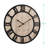 Avita 19.7-inch Harper Wood Quartz Wall Clock