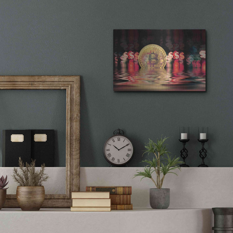 Luxe Art «Liquidité» par Andrea Haase, H 12 po x l 16 po