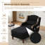 Fauteuil-lit rembourré en tissu-118377197