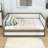 Wood Full Upholstered Daybed with Twin Trundle