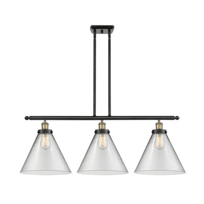 Luminaire suspendu à 3 lumières pour îlot de cuisine Moser