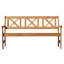 Bradon Solid Wood Pine Outdoor Bench-38420800-49501984