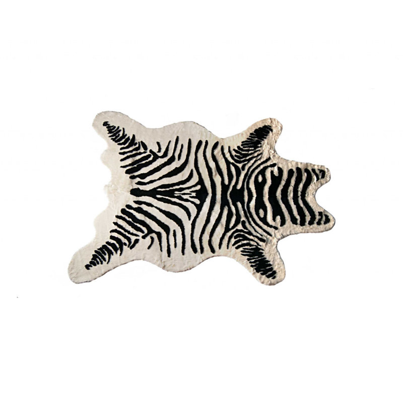 Tapis noir / blanc Sedgefield Zebra