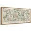 «Abstract Botanical Floral Motif Botanical Nature Landscape», reproduction d'art sur toile-111176125-98042094