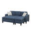 Ensemble modulaire réversible 3 pièces avec repose-pieds-256423995
