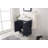 Gruber 24 " W Freestanding Standard Free Standing 1 Single Vanity Bathroom Vanity With Ceramic Top-1049777177