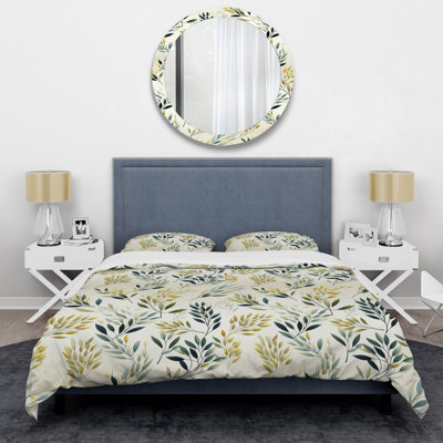 Ensemble de housse de couette Zen Leaves III