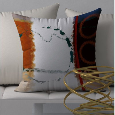 Housse de coussin carrée excitante et insert