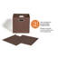 Ensemble de bacs de rangement en similicuir-598961052
