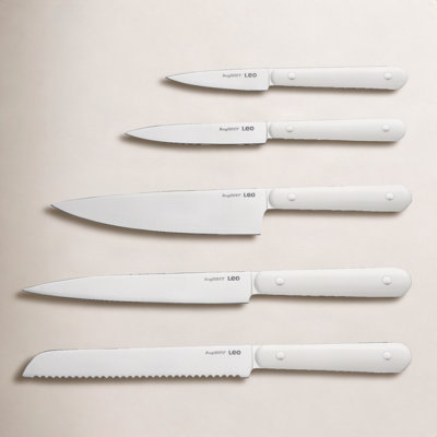 BergHOFF Slate Stainless Steel 5Pc Complete Knife Set