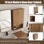 Ensemble de meuble-lavabo simple autoportant 48 po avec comptoir en résine et armoire murale 24 po Bellmead